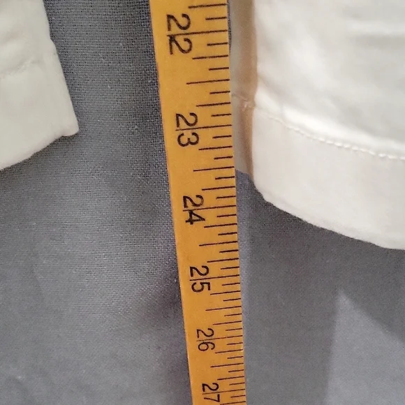 Ella Moss Women’s Wide Leg Crop Pants Cream Size 8 - Picture 6 of 12